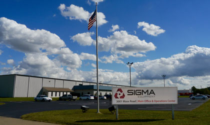 SIGMA Equipment 3001 Maxx Road Main Office and Operations Center